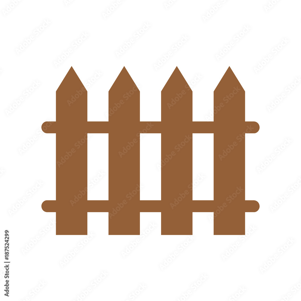 fence icon on white background. fence icon on white background.