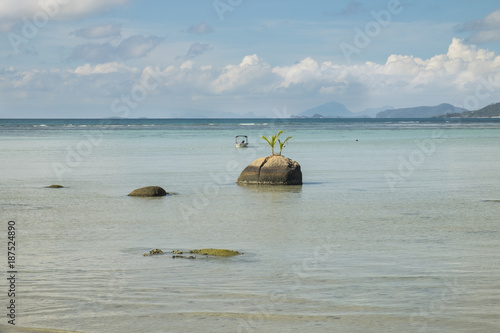 Rocks in the sea Koh Samui island Thailand