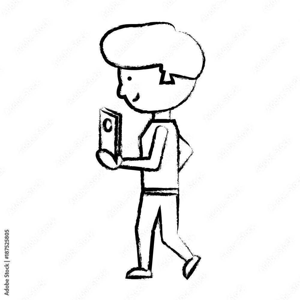 cartoon man icon cartoon man icon