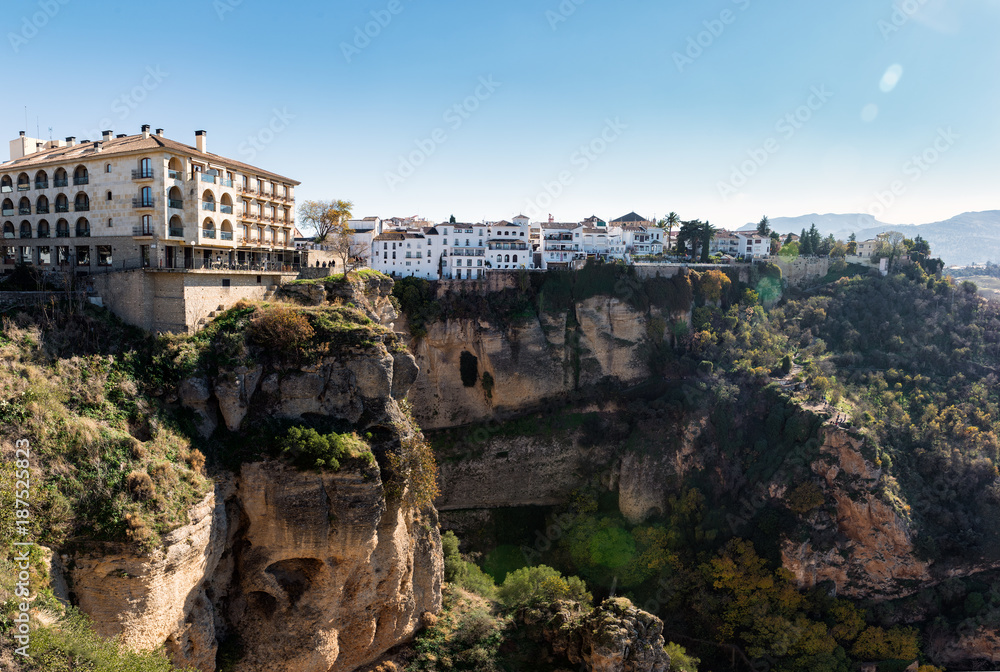 Mountain village of Ronda town, Andalusia, Spain
