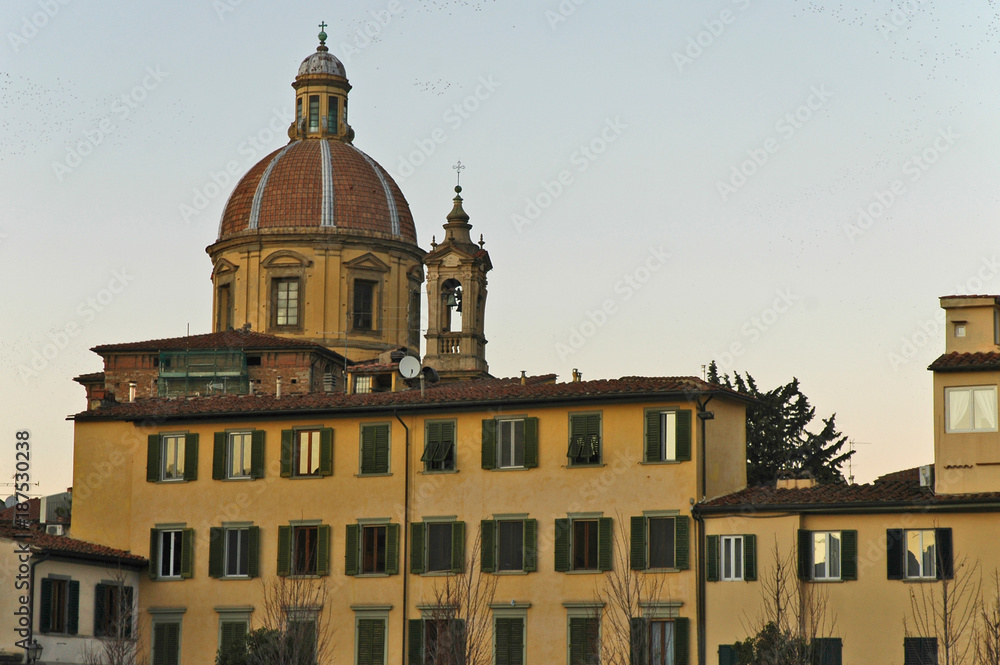 Firenze, la cupola della chiesa di San Frediano