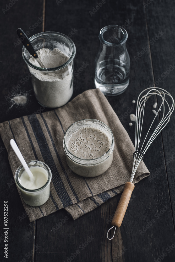 Food: Preparing Sourdough, starter Food: Preparing Sourdough, starter