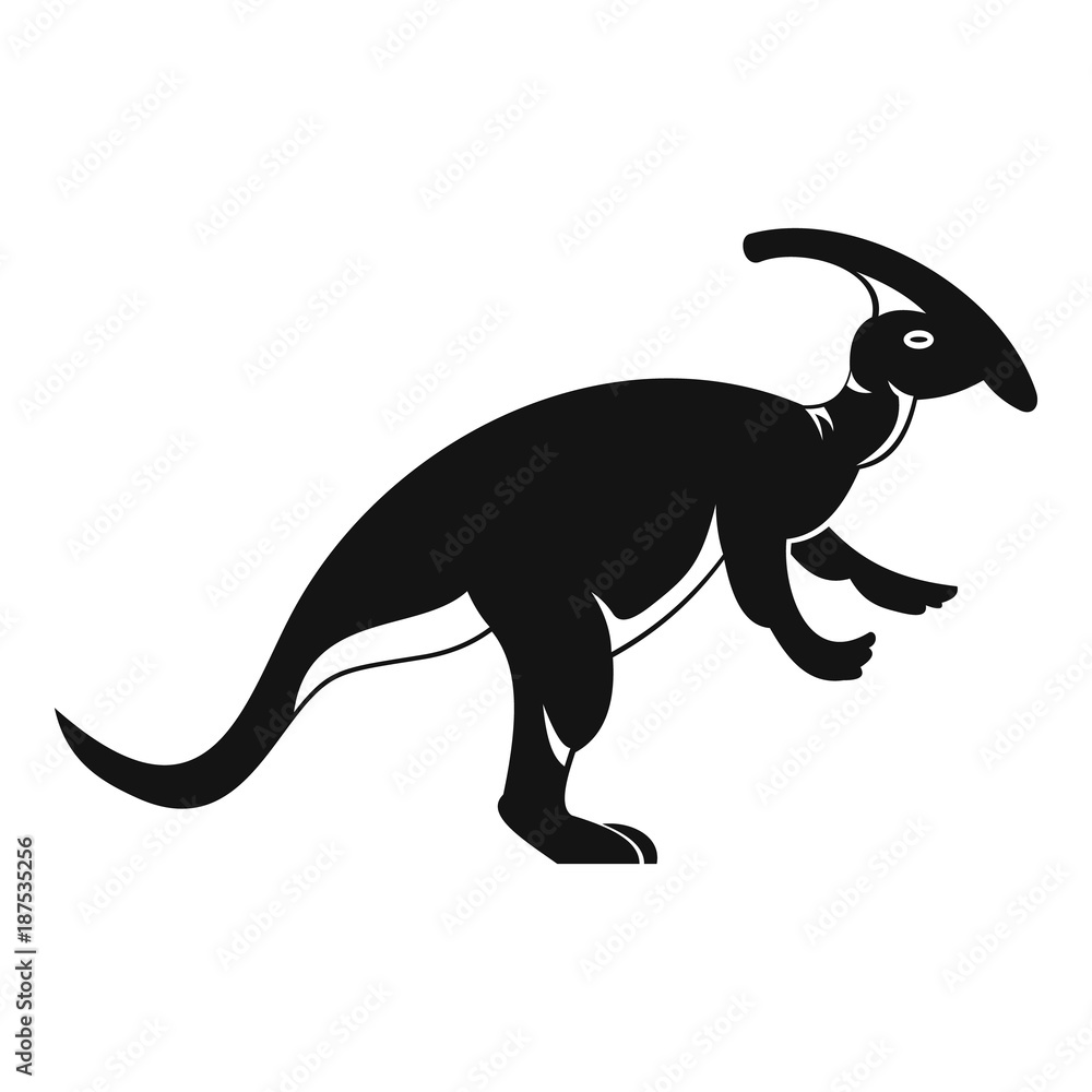 Parazavrolofus icon, simple style Parazavrolofus icon, simple style