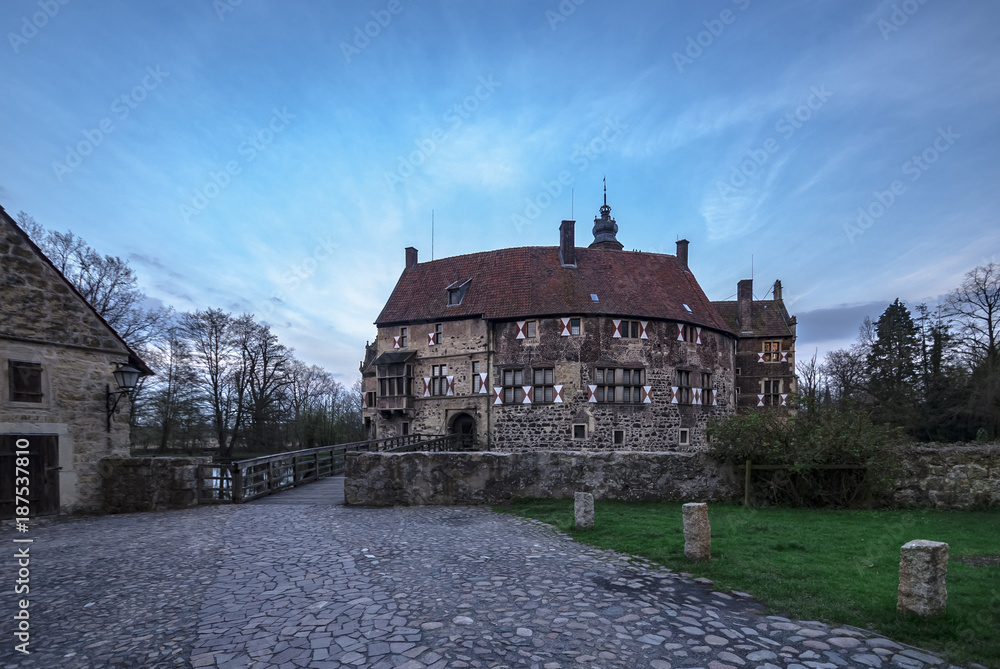 Fototapeta premium Wasserschloss Vischering