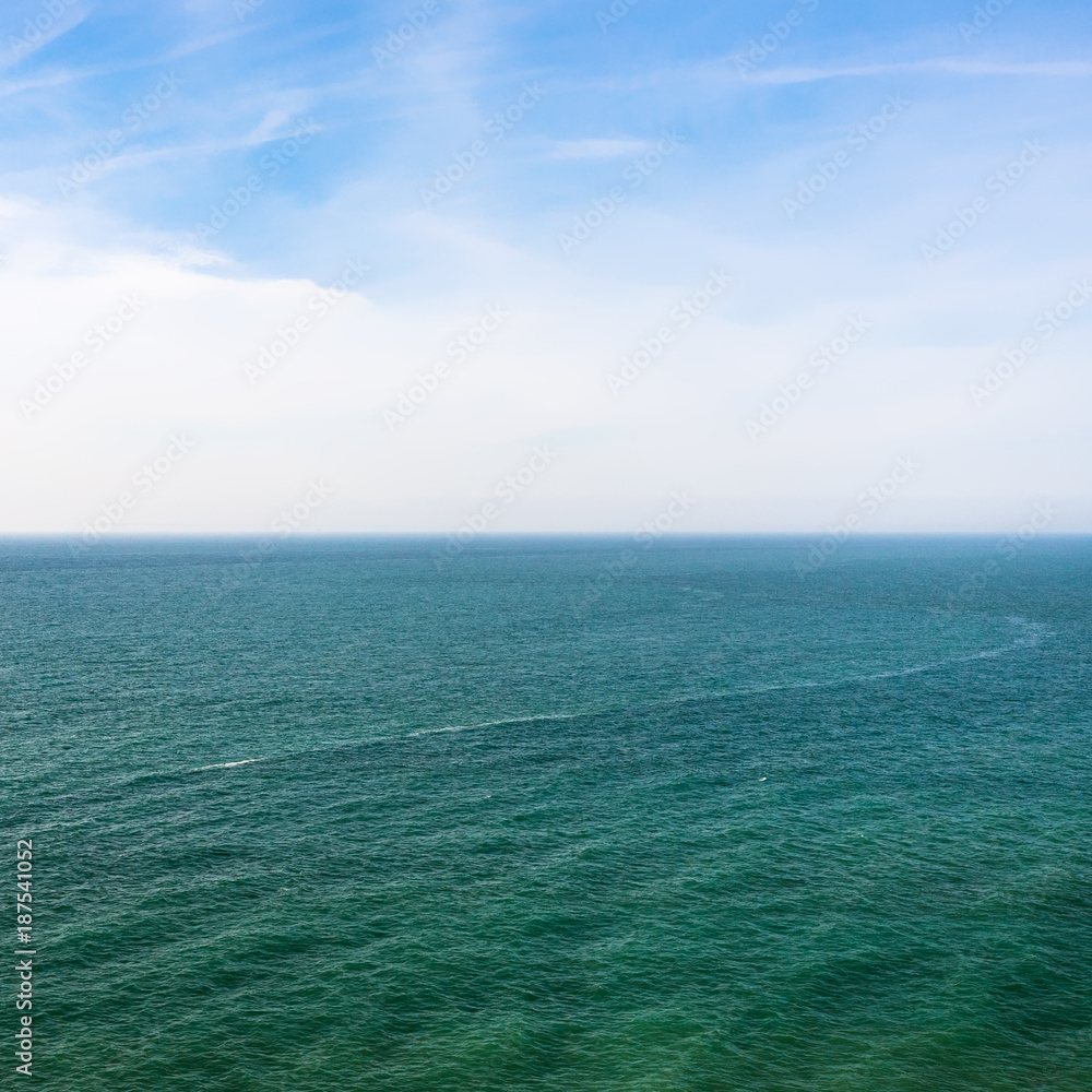 view of English channel from Cap Gris-Nez