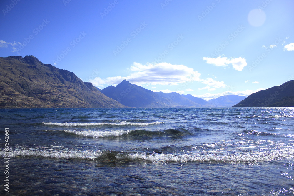 Lake Wakatipu,Queenstown,New Zealand