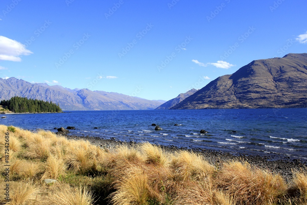 Lake Wakatipu,Queenstown,New Zealand