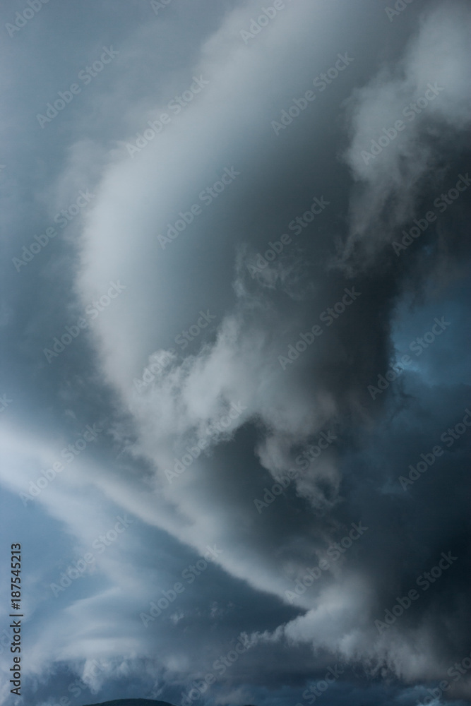 Stormy clouds