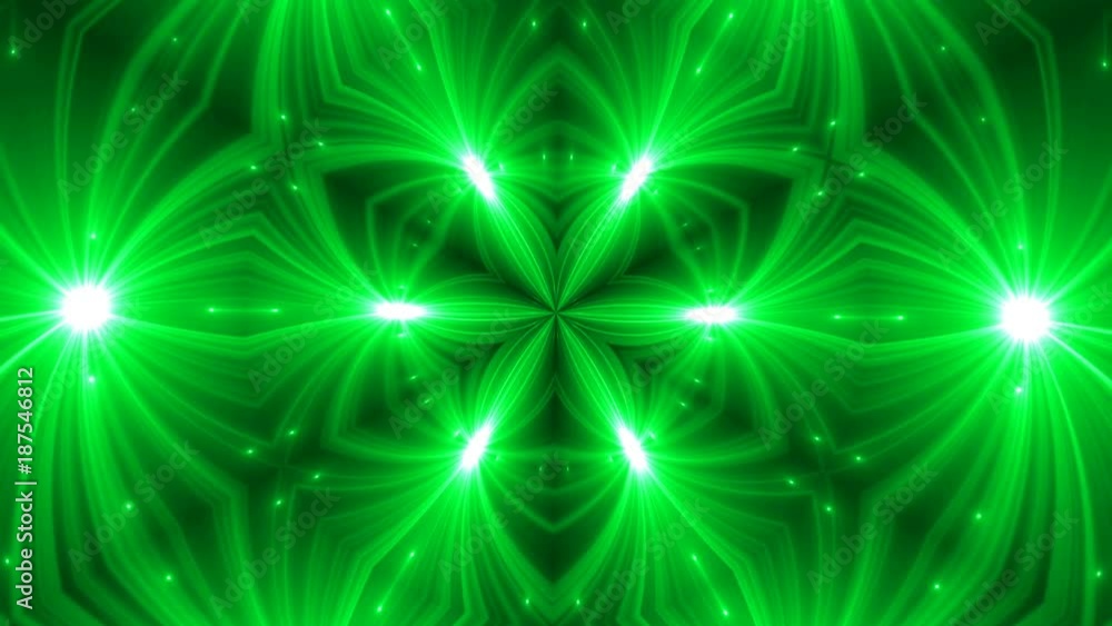 VJ Fractal kaleidoscope background. Background motion with fractal design. Seamless loop VJ Fractal kaleidoscope background. Background motion with fractal design. Seamless loop