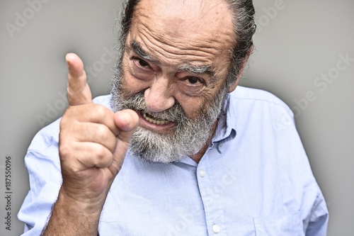 Angry Bearded Old Person