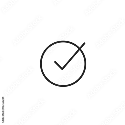 Ok Check Approved Icon Vector