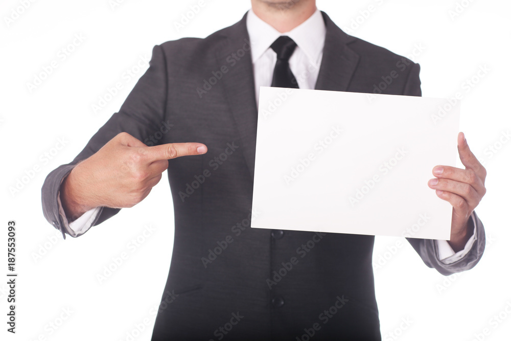 Close up of the man keeping a whiteboard. Close up of the man keeping a whiteboard.