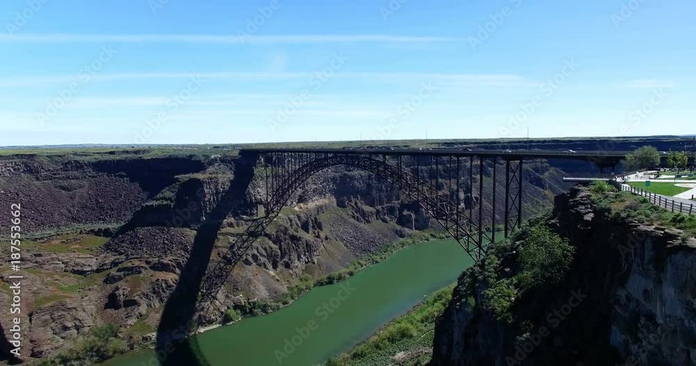 Perrine Bridge fly by - Twin Falls, Idaho Perrine Bridge fly by - Twin Falls, Idaho