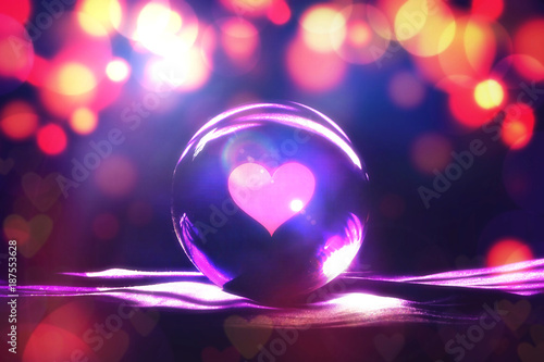 Foto Fortune teller concept, Love prediction  , broken heart or get a new lover