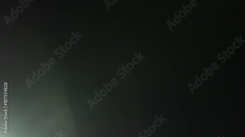 Lens Flare on a Black Background
