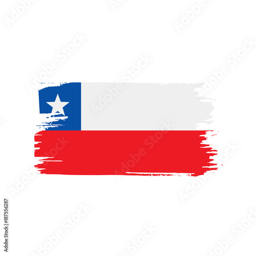 Chile flag, vector illustration Free Download Chile flag, vector illustration - GFXLoad