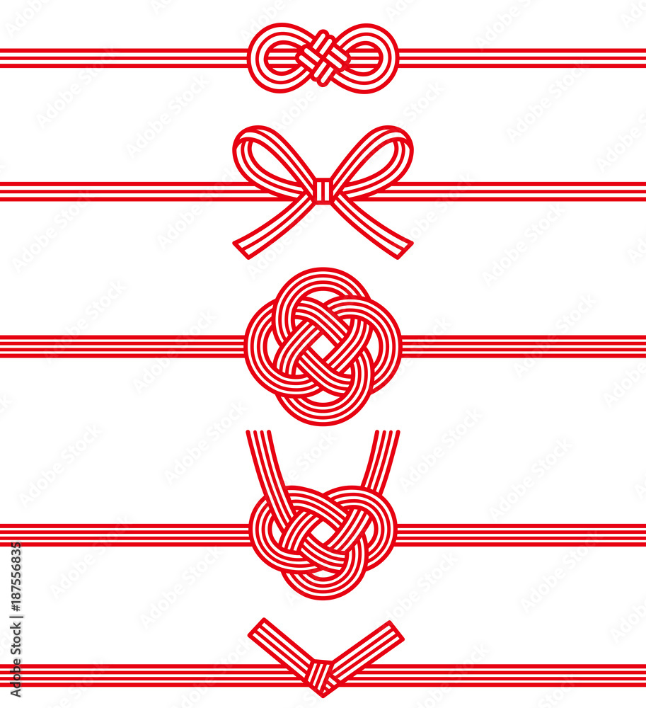 水引 Stock Vector Adobe Stock