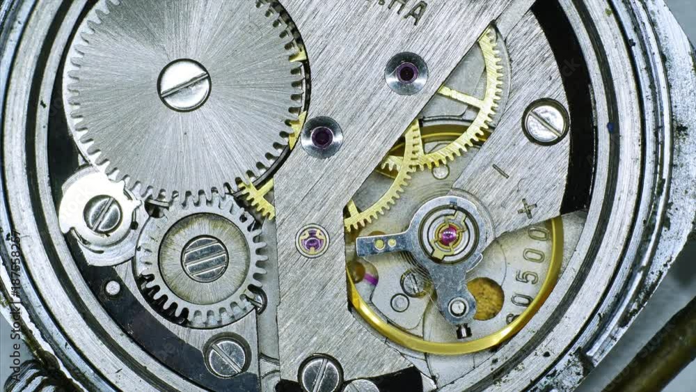 Watch Mechanism. Macro Shoot. Watch Mechanism. Macro Shoot.