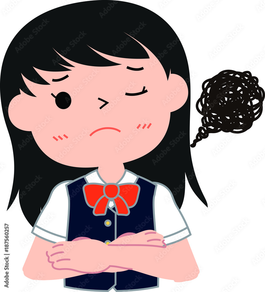 Girl's honor student Japanese dissatisfaction.eps Girl's honor student Japanese dissatisfaction.eps