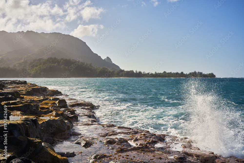 Hawaii crashing waves Hawaii crashing waves