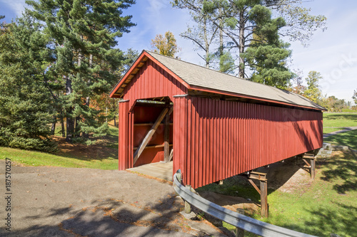 Armstrong Clio Covered Bridge - Cambridge, Ohio photo