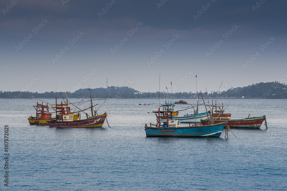 Tired fishing fleet getting back