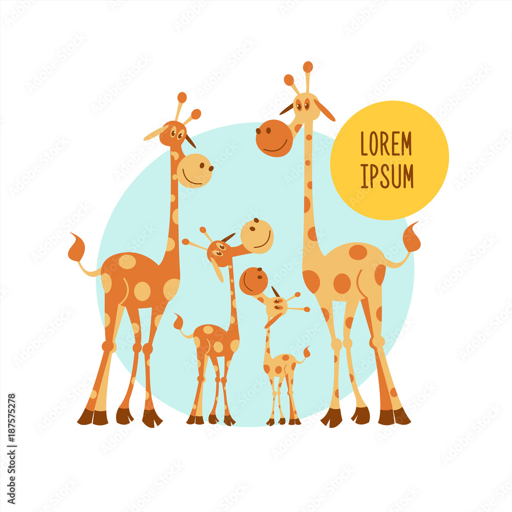 Africa Clipart Family Of Giraffes Giraffe Mom Dad And Baby Giraffe Vector Illustration Isolated On A White Background Stock Vector Adobe Stock Africa Clipart Family Of Giraffes Giraffe Mom Dad And Baby Giraffe Vector Illustration Isolated On A White Background Stock Vector Adobe Stock