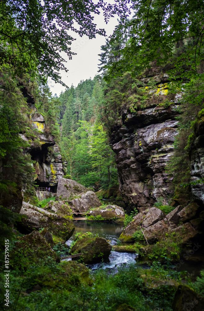 National park Bohemian Switzerland, Czech republic