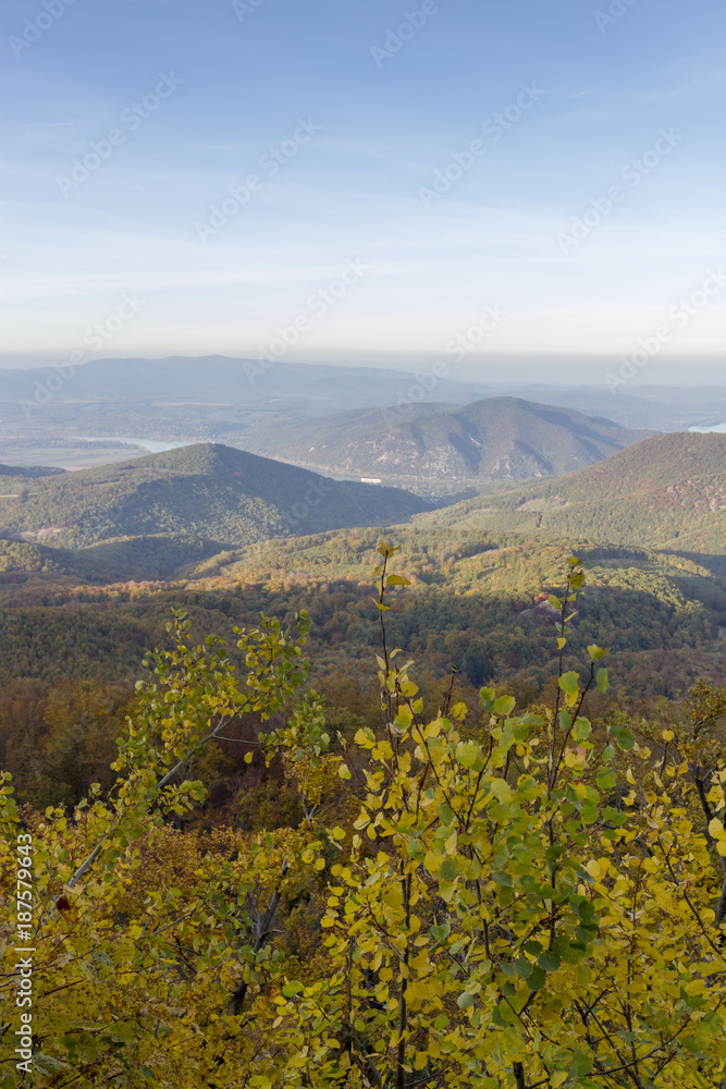 Obraz premium Danube bend in Hungary