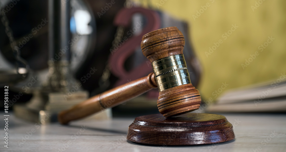 Law symbols. Court theme Law symbols. Court theme