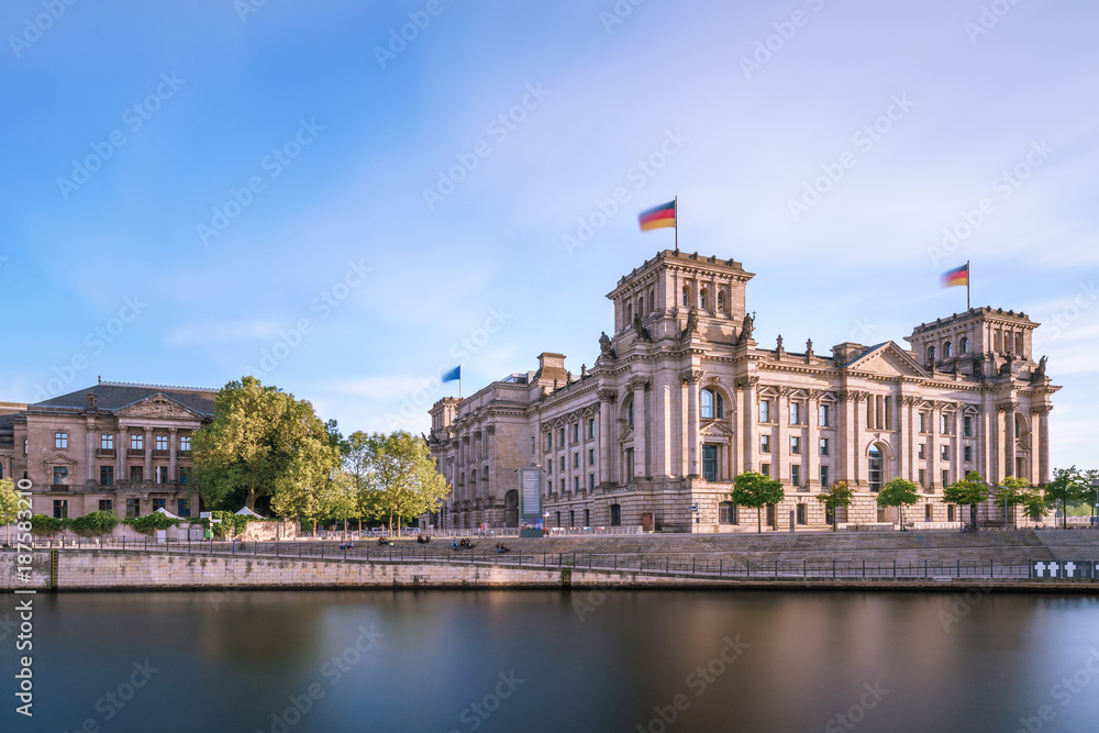 Reichstag in Berlin, Deutschland.