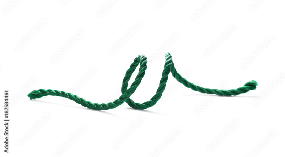 Rope isolated on white background Rope isolated on white background