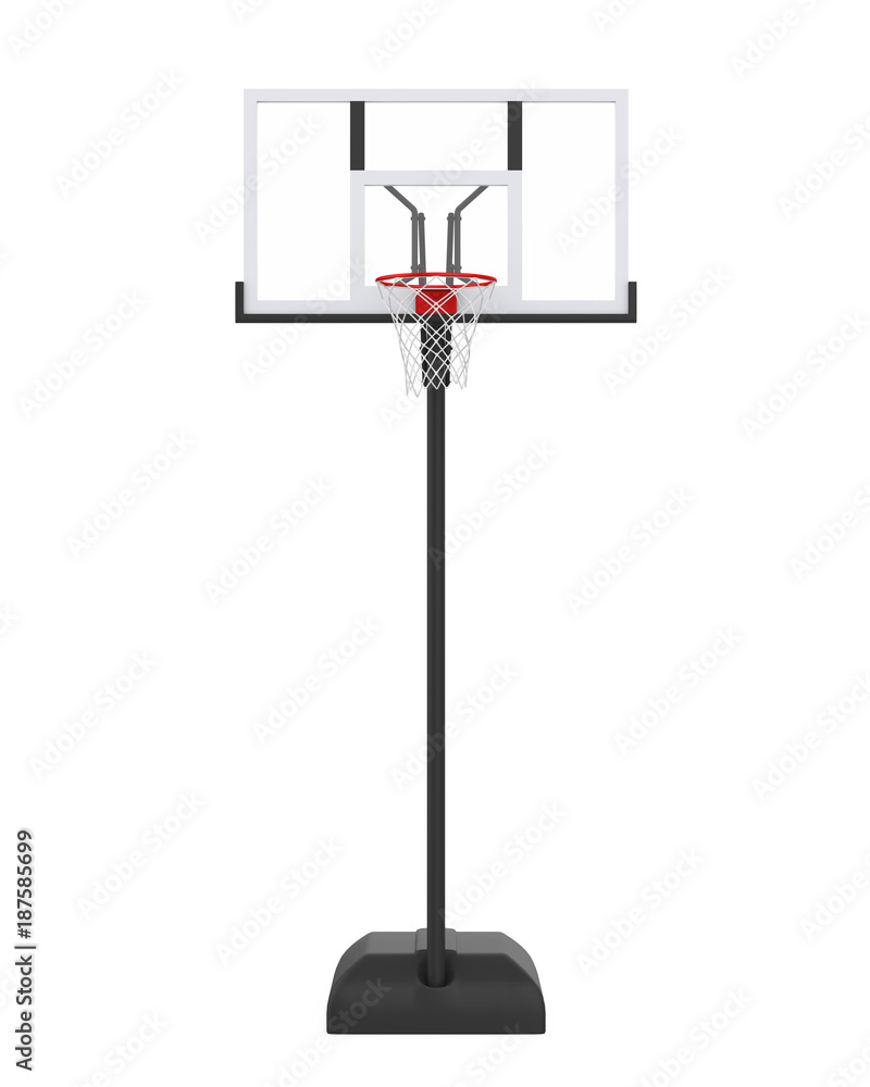 Basketball Hoop Isolated Basketball Hoop Isolated