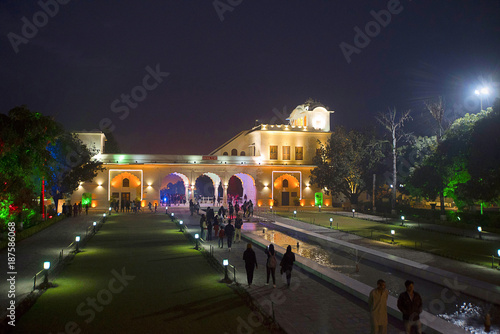 Linearity followed by arches, Pinjore Gardens photo