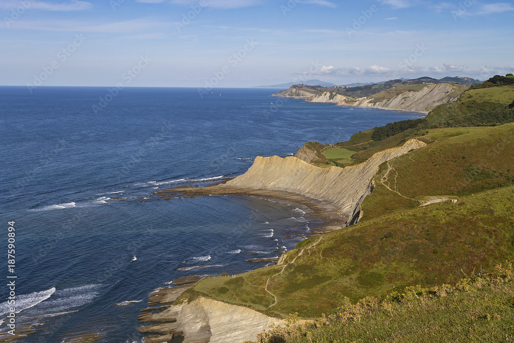 Fototapeta premium Zumaia flysch