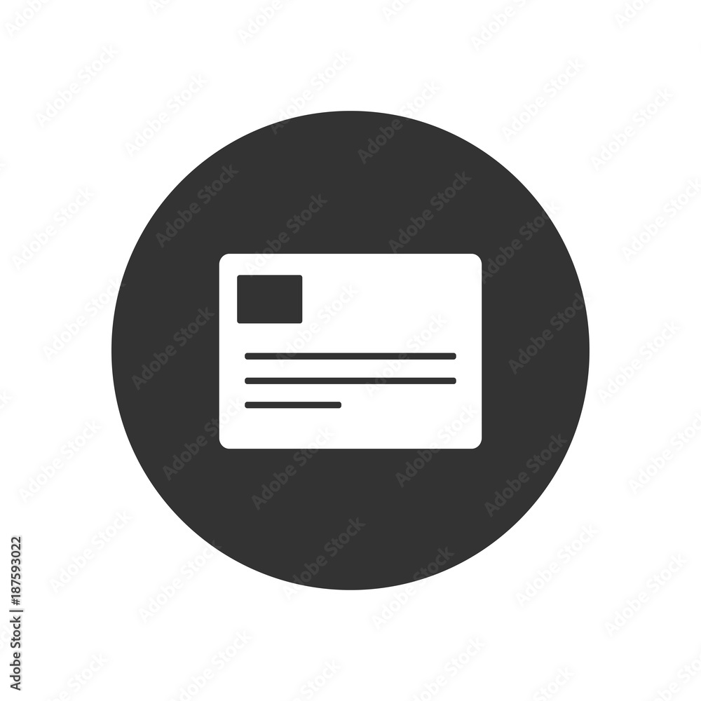 Mail icon. Vector Illustration Mail icon. Vector Illustration
