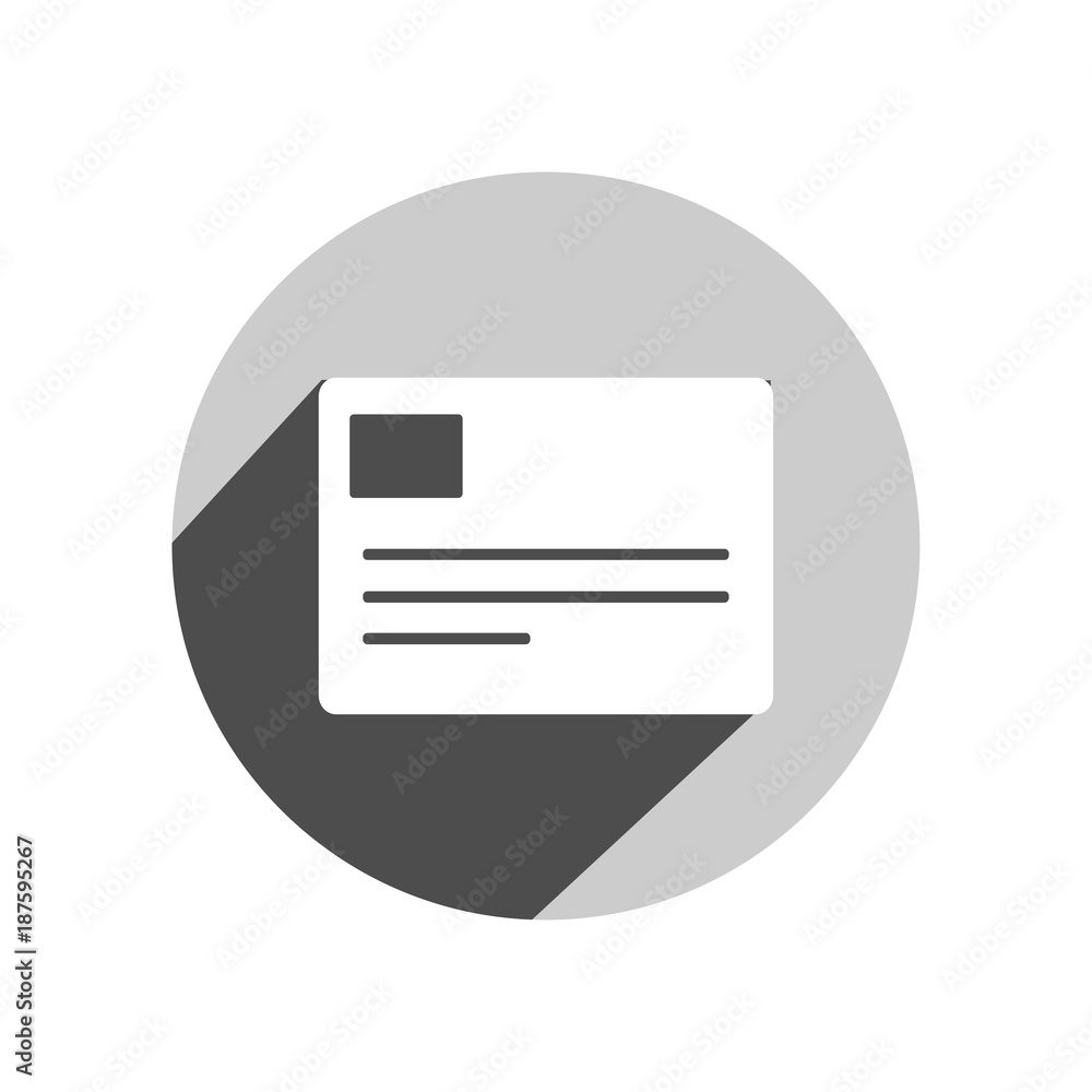 Mail icon. Vector Illustration Mail icon. Vector Illustration