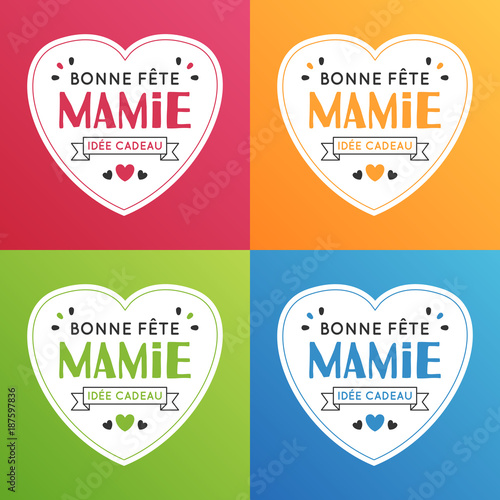Bonne Fête Mamie - Idée Cadeau