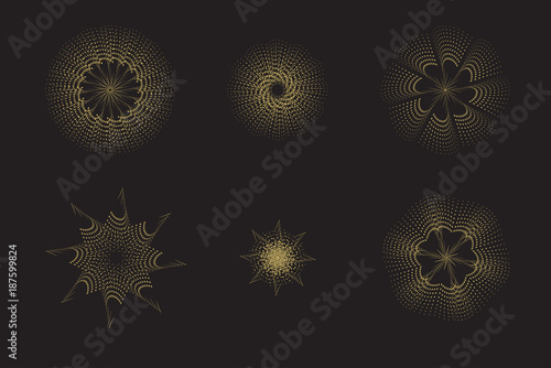 abstract stars