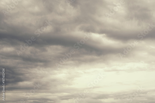 natural background with the sky in cloudy weather.