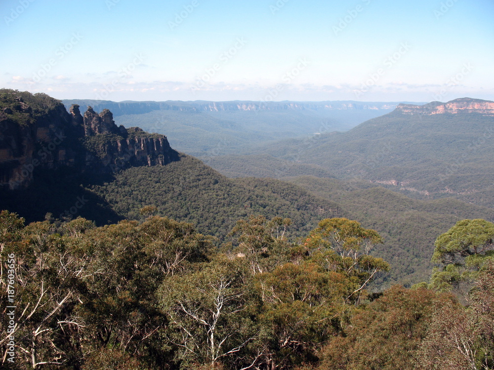 Naklejka premium Blue Mountains National Park