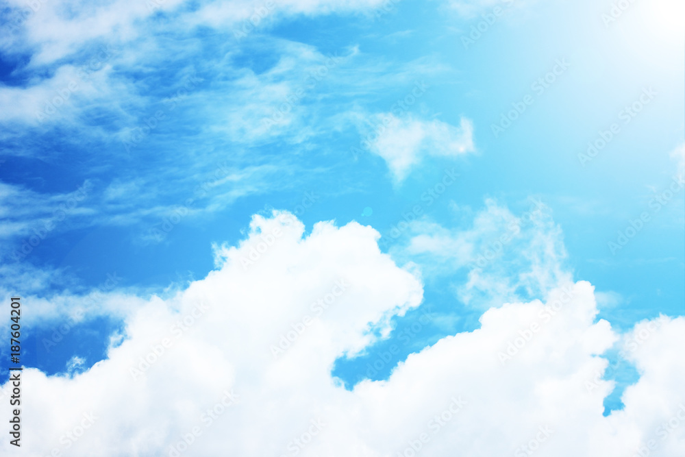 sky-clouds background.