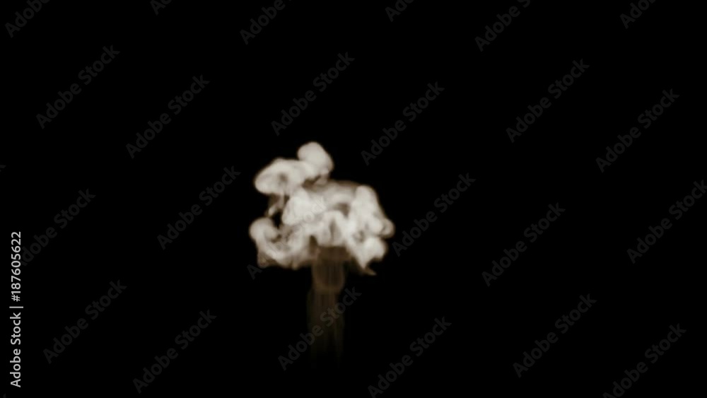 Smoke stream in slow motion. Isolated on black background with backlit and ready for compositing for visual effects. For transparency use mode screen. V19 Smoke stream in slow motion. Isolated on black background with backlit and ready for compositing for visual effects. For transparency use mode screen. V19