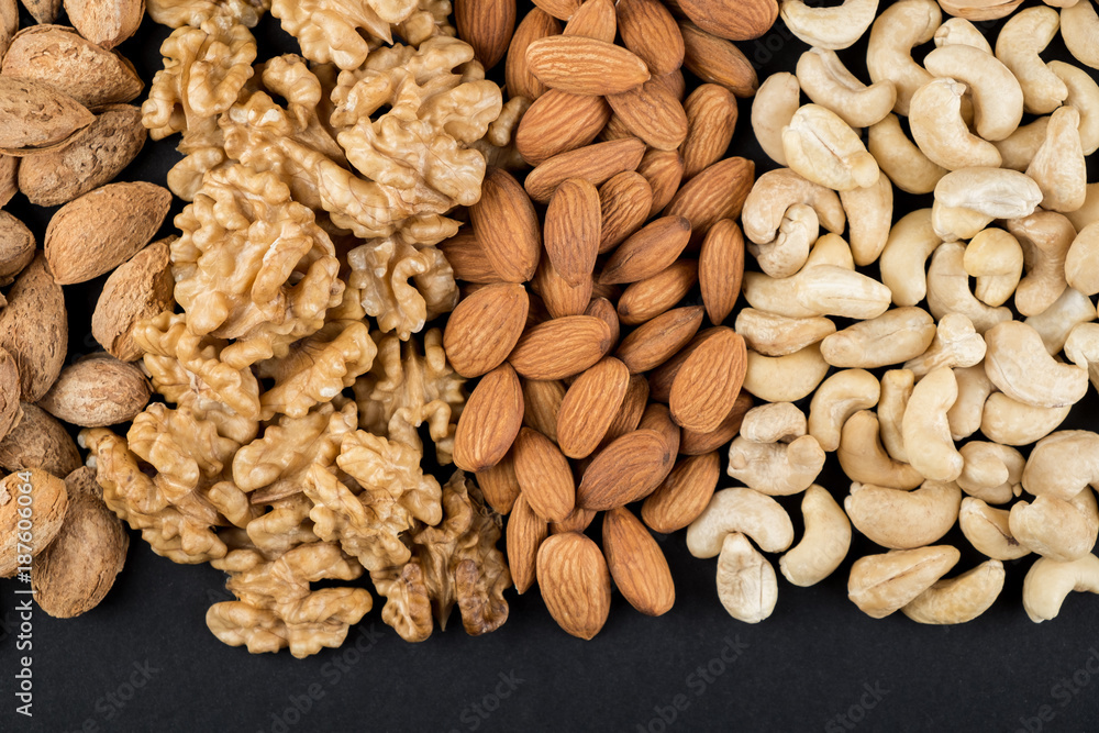 Various of nuts Various of nuts