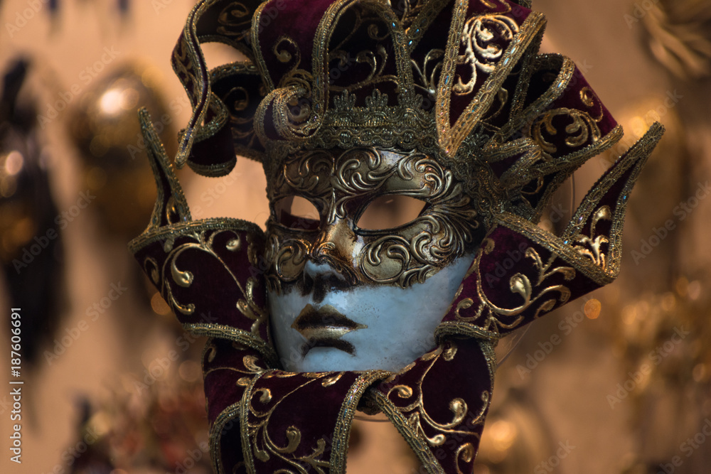 Fototapeta Wenecki karnawał maska ​​tradycyjnych - Wenecja, Włochy