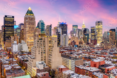 Canvas Print New York City Midtown Cityscape