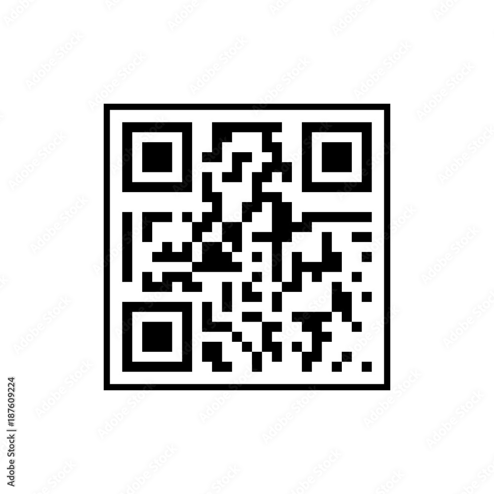 QR code vector icon QR code vector icon