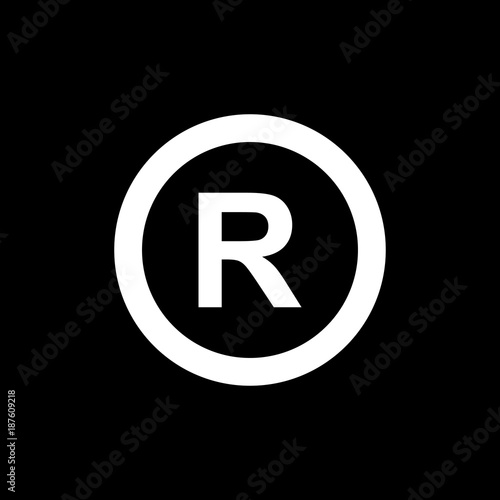 Symbil R original.standard sign r
