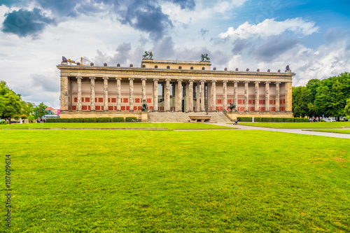 Wallpaper Mural Altes Museum with Lustgarten Park in summer, Berlin, Germany Torontodigital.ca