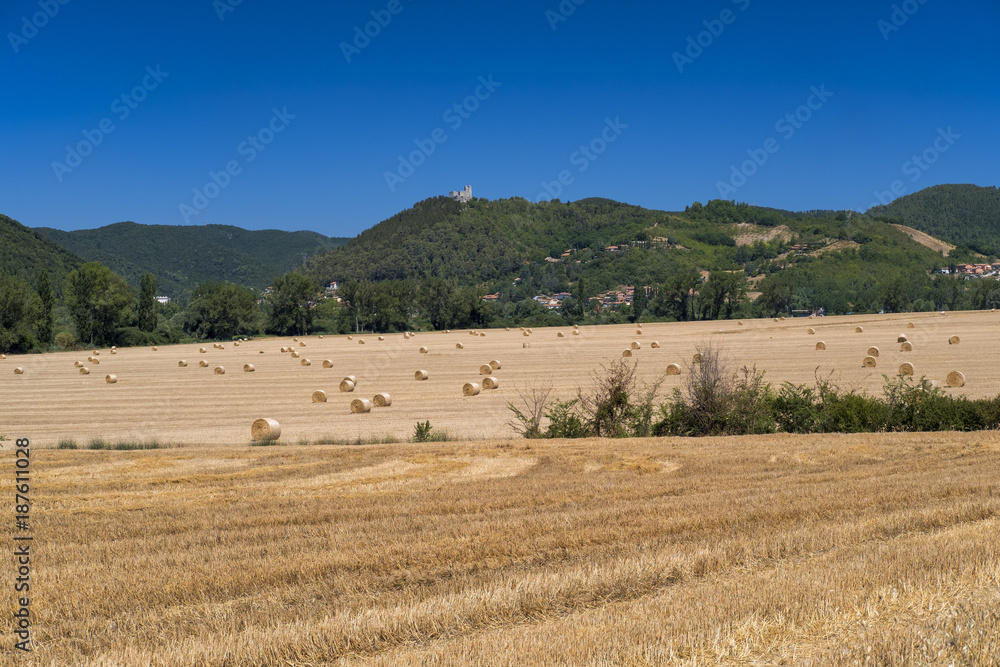 Obraz premium Country landscape between Rieti (Lazio) and Terni (Umbria)